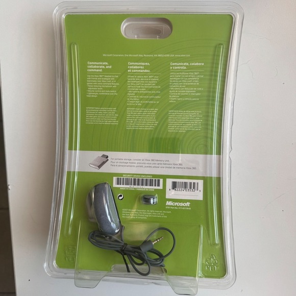 New Xbox 360 Headset Wired Chat Communication Gaming Headphones - Picture 2 of 2